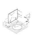 Diagram for 08 - Washer Top And Lid Parts