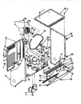 Diagram for 03 - Dryer Cabinet And Motor