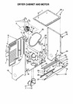 Diagram for 03 - Dryer Cabinet And Motor