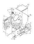 Diagram for 03 - Dryer Cabinet And Motor