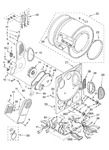 Diagram for 04 - Dryer Bulkhead Parts