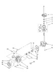 Diagram for 08 - Brake, Clutch, Gearcase, Motor And Pump Parts