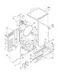 Diagram for 03 - Dryer Cabinet And Motor Parts