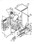 Diagram for 03 - Dryer Cabinet & Motor