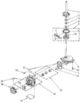 Diagram for 08 - Brake, Clutch, Gearcase, Motor And Pump