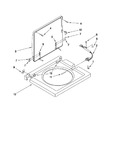 Diagram for 06 - Washer Top And Lid Parts