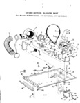 Diagram for 03 - Dryer Motor, Blower, Belt