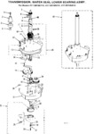 Diagram for 06 - Transmission, Water Seal, Lower Bearing Asm