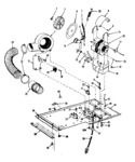 Diagram for 03 - Dryer Motor, Blower, Belt