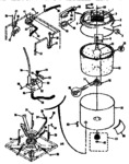 Diagram for 04 - Tubs, Water Valve, Lid Switch