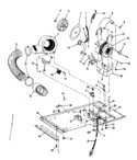 Diagram for 03 - Dryer Motor, Blower, Belt