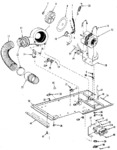 Diagram for 03 - Dryer Motor, Blower, Belt