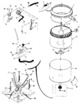 Diagram for 04 - Tubs, Water Valve, Lid Switch