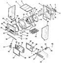 Diagram for 01 - Dryer-cabinet, Drum, Heater