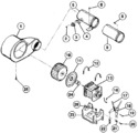 Diagram for 04 - Motor, Fan Hsg., Exhaust Duct