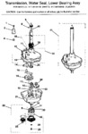 Diagram for 06 - Transmission, Water Seal, Lower Bearing Assy