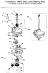 Diagram for 06 - Transmission, Water Seal, Lower Bearing Assy