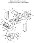Diagram for 01 - Dryer-cabinet,drum,heater