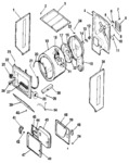 Diagram for 01 - Dryer, Cabinet, Drum, Heater