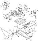 Diagram for 02 - Dryer-motor, Blower, Belt