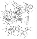 Diagram for 01 - Dryer-cabinet, Drum, Heater