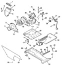 Diagram for 02 - Dryer-motor, Blower, Belt