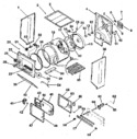 Diagram for 01 - Dryer-cabinet, Drum, Heater