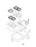 Diagram for 01 - Cooktop