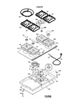 Diagram for 01 - Cooktop